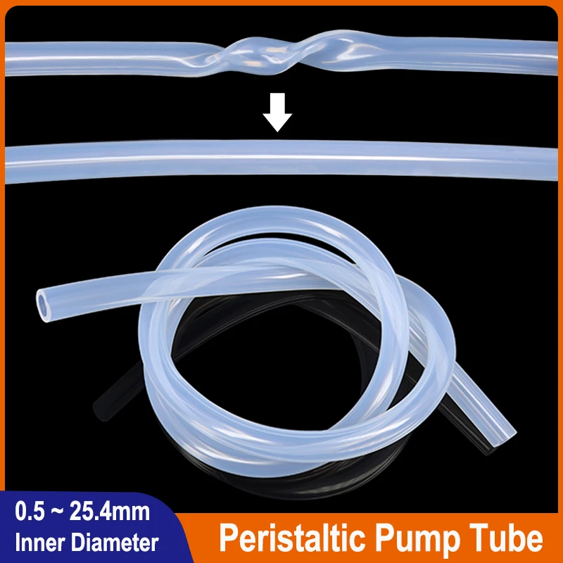 ID 0.5mm ~ 25.4mm Peristaltic Pump Silicone Tube Transparent High Temperature Corrosion Resistant Food Grade Laboratory Hose
ID 0.5mm ~ 25.4mm Peristaltic Pump Silicone Tube Transparent High Temperature Corrosion Resistant Food Grade Laboratory Hose