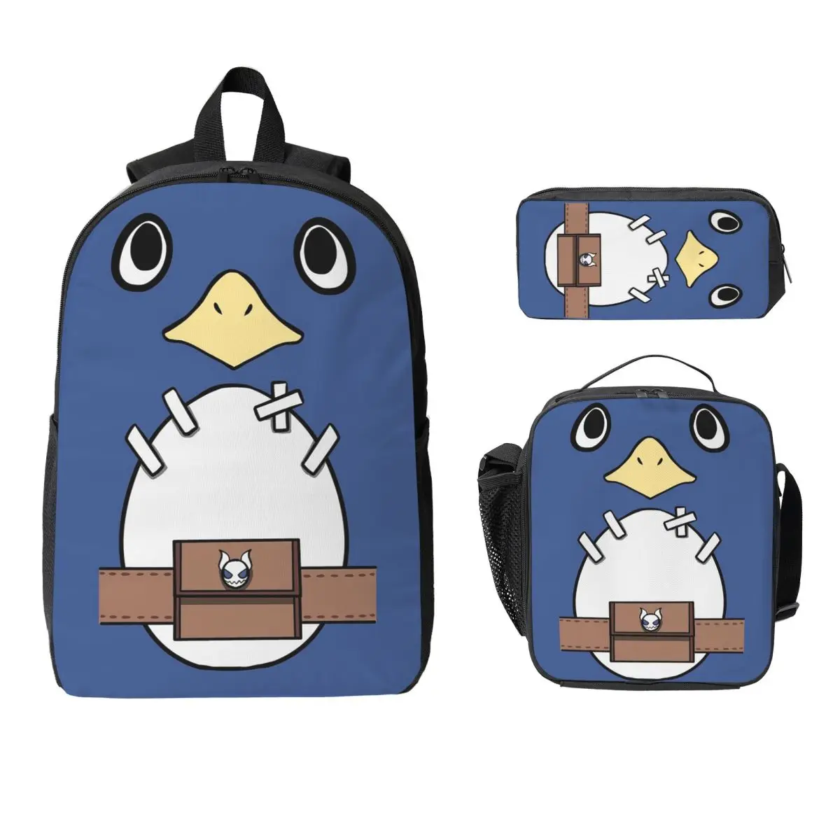 Be A Prinny, рюкзак Dood, студенческая сумка для книг для мальчиков и девочек, школьная сумка, сумки на плечо для ноутбука, изолированная сумка для обеда 3 шт., пенал
Be A Prinny, рюкзак Dood, студенческая сумка для книг для мальчиков и девочек, школьная сумка, сумки на плечо для ноутбука, изолированная сумка для обеда 3 шт., пенал
