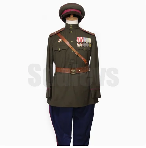 World War II Soviet Red Army Type 43 Soldier/Officer Field Uniform Spring and Autumn Edition