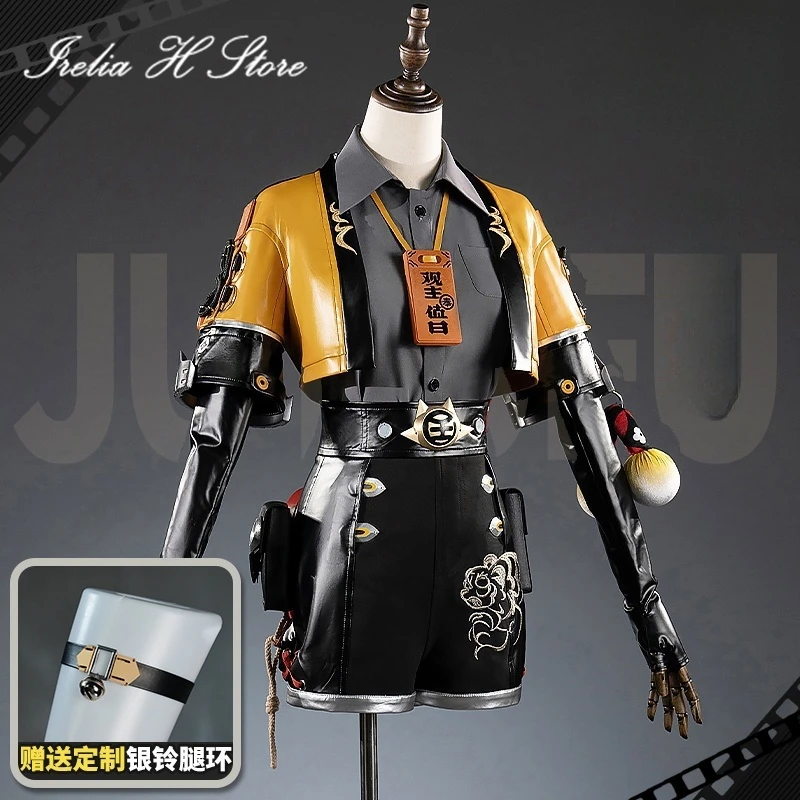 Irelia H Ju Fufu From Zenless Zone Zeroe Cosplay Costume Game Ju Fufu PU Uniform Suit Halloween Costumes
Irelia H Ju Fufu From Zenless Zone Zeroe Cosplay Costume Game Ju Fufu PU Uniform Suit Halloween Costumes
