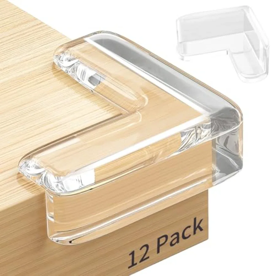 12 Pack Clear Furniture Corner Guards for Baby Edge Safety Bumpers Cushion to Cover Sharp Table Furniture Edges Soft Protective
12 Pack Clear Furniture Corner Guards for Baby Edge Safety Bumpers Cushion to Cover Sharp Table Furniture Edges Soft Protective