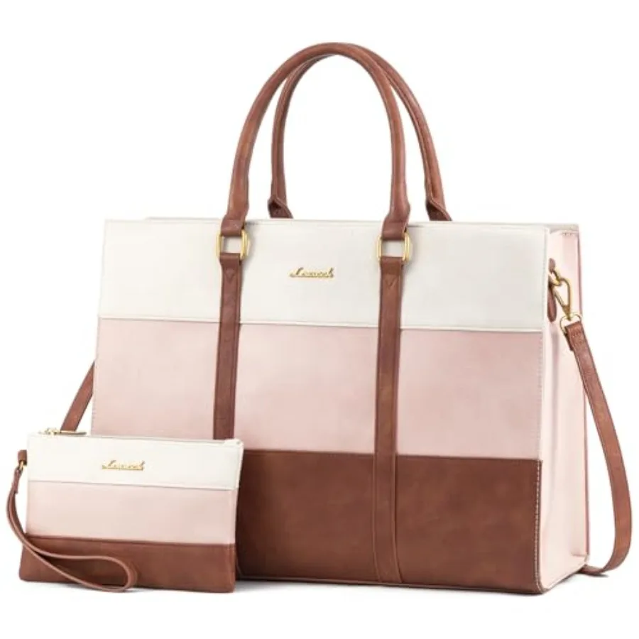 Laptop Bag for Women, Laptop Tote Bag, Vintage Leather Work Bags for Women, Waterproof Computer bag with Clutch Purse, Large Ca
Laptop Bag for Women, Laptop Tote Bag, Vintage Leather Work Bags for Women, Waterproof Computer bag with Clutch Purse, Large Ca