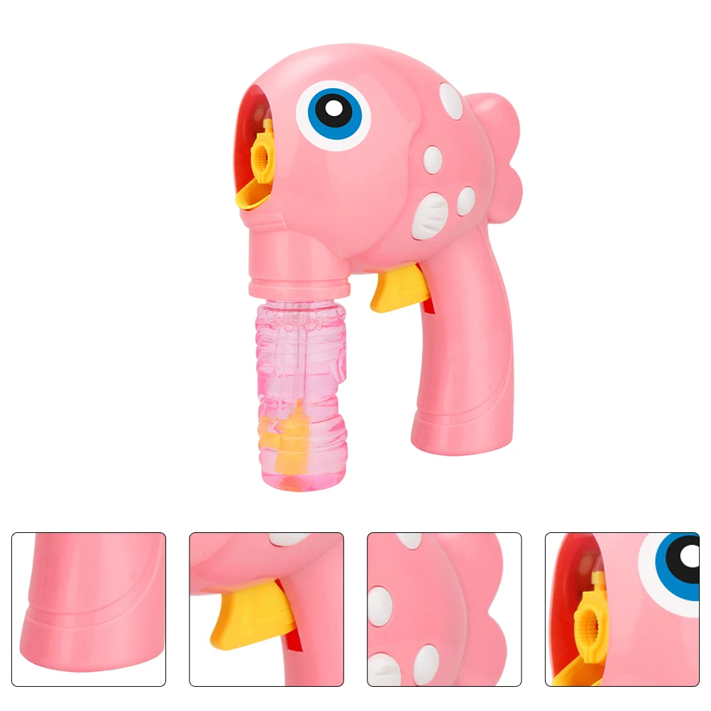 Lovely Fish Shaped Bubble Machine Kids For Party Outdoor Gift Pink Easy Press Blow Bubbles Long Lasting 
Lovely Fish Shaped Bubble Machine Kids For Party Outdoor Gift Pink Easy Press Blow Bubbles Long Lasting