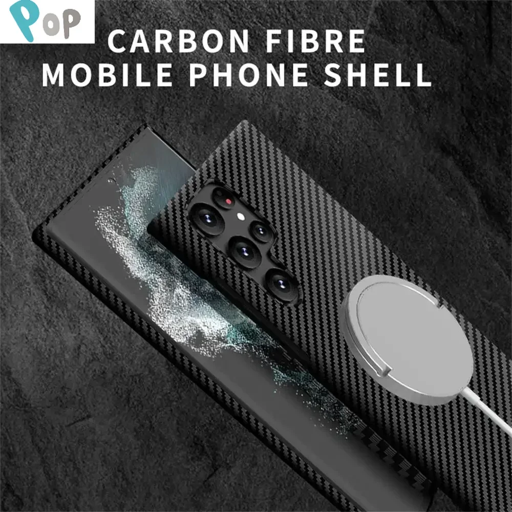 Luxury Carbon Fiber Magnetic Macsafe Case for Magsafe Samsung Galaxy S22 S23 Ultra S21 Plus S22ultra Mac Safe Cover Accessories
Luxury Carbon Fiber Magnetic Macsafe Case for Magsafe Samsung Galaxy S22 S23 Ultra S21 Plus S22ultra Mac Safe Cover Accessories