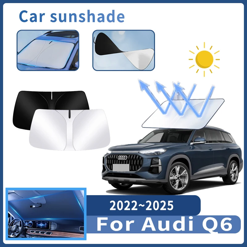 Автозапчасти для Audi Q6 2022 2023 2024 2025 солнцезащитный козырек для лобового стекла Защита от солнца Тепловая крышка летние аксессуары для салона автомобиля инструмент
Автозапчасти для Audi Q6 2022 2023 2024 2025 солнцезащитный козырек для лобового стекла Защита от солнца Тепловая крышка летние аксессуары для салона автомобиля инструмент