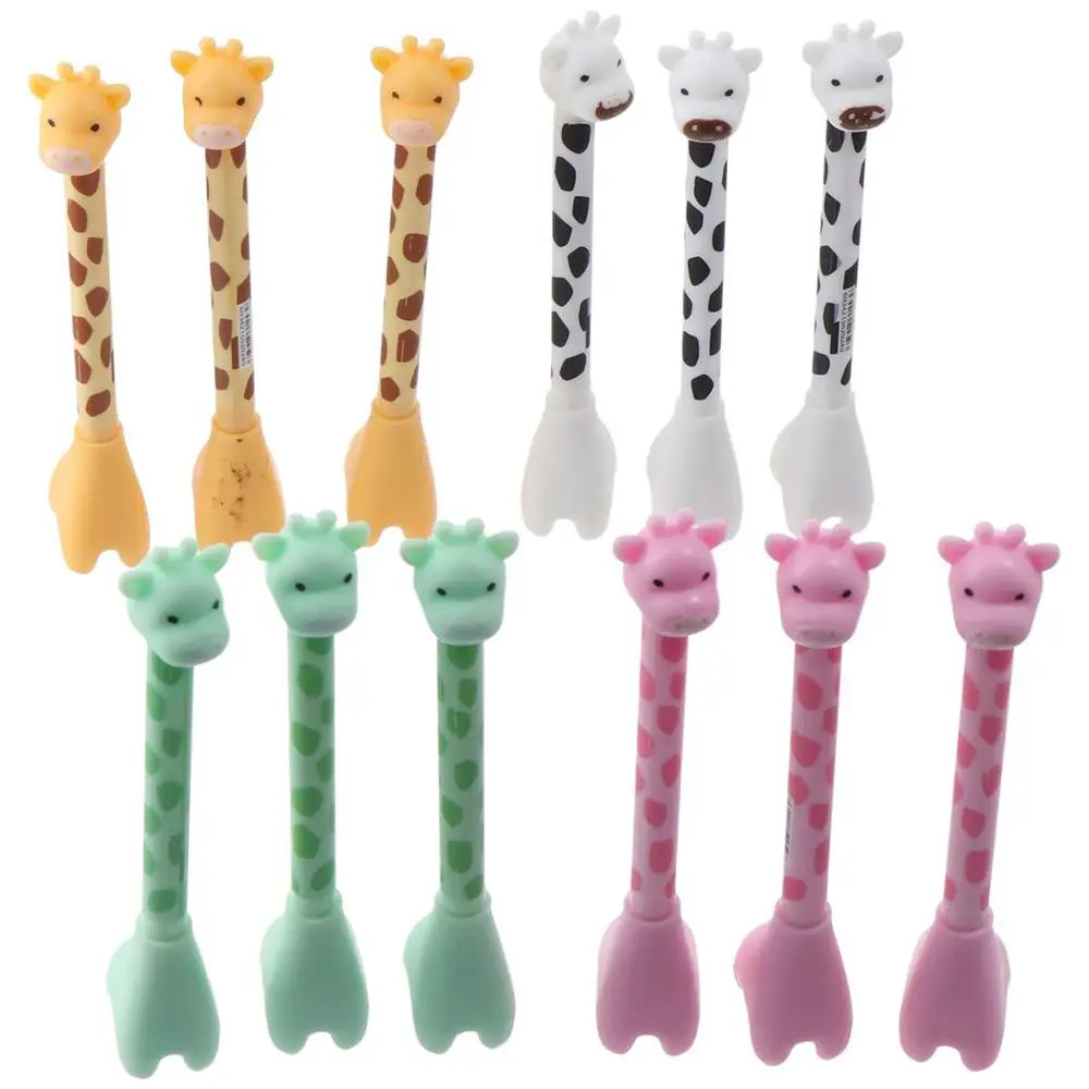 12Pcs Giraffe Gel Pens Cute 0.5mm Ink Pen Black Smooth Writing Office Supplies Office
12Pcs Giraffe Gel Pens Cute 0.5mm Ink Pen Black Smooth Writing Office Supplies Office
