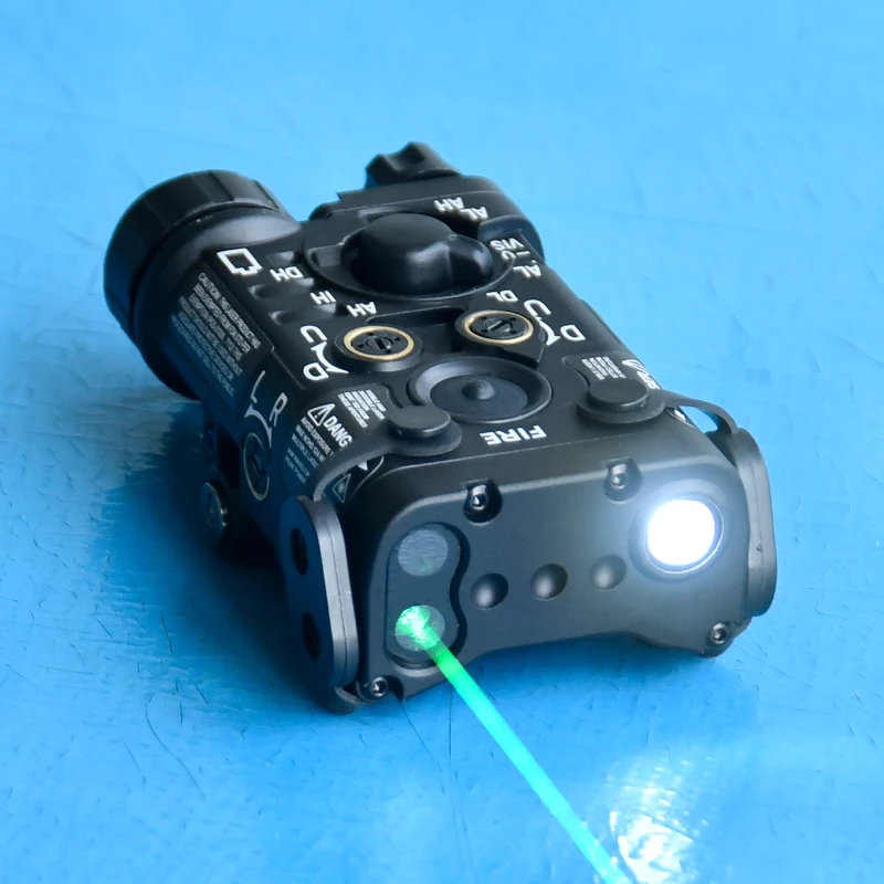 Airsoft Weapon Accessory Tactical All Metal NGAL Red Green Blue Laser Strobe IR Laser Aimming LED White Light Hunting Flashlight
Airsoft Weapon Accessory Tactical All Metal NGAL Red Green Blue Laser Strobe IR Laser Aimming LED White Light Hunting Flashlight