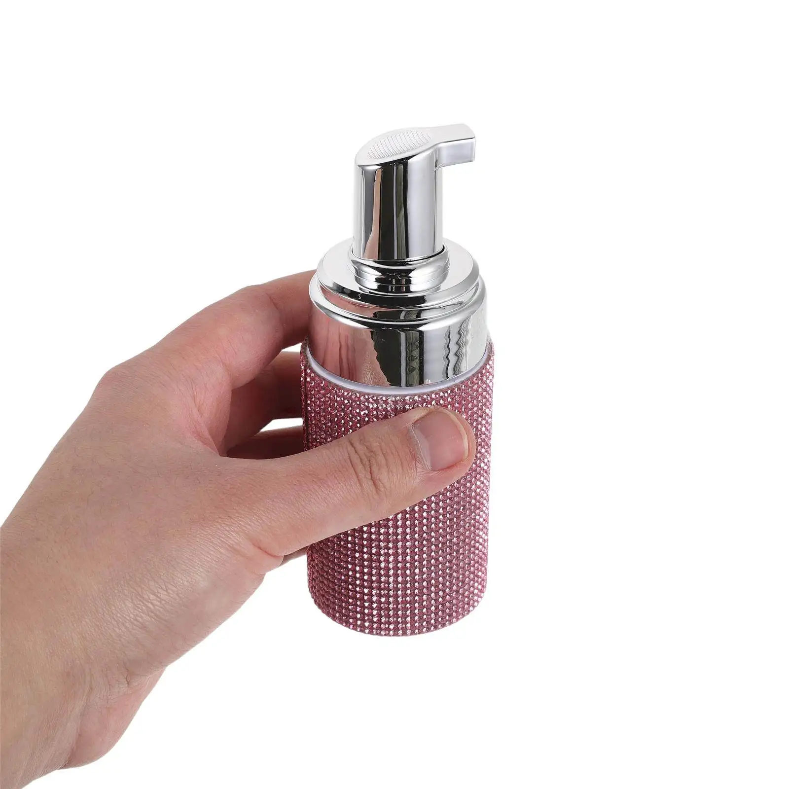 Foam Pump Bottle Empty Travel Foaming Dispenser Sparkly Diamond Embedded Face Cleanser Pump Bottle Leakproof Portable
Foam Pump Bottle Empty Travel Foaming Dispenser Sparkly Diamond Embedded Face Cleanser Pump Bottle Leakproof Portable