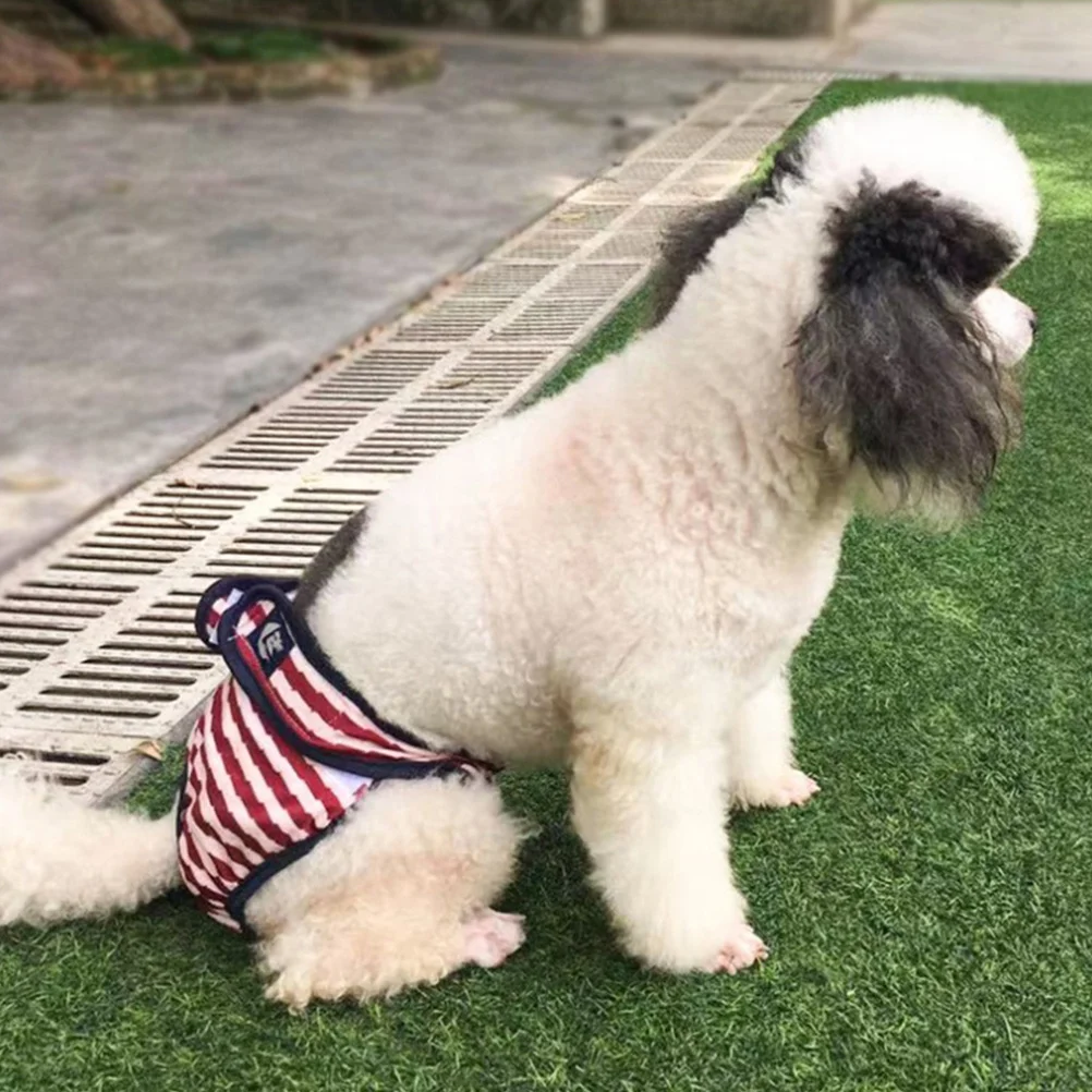 2Pcs Pet Menstruation Physiological Pants Dog Diaper Cotton Soft Washable Female Sanitary Dog Pants Puppy Diapers Leakproof Easy
2Pcs Pet Menstruation Physiological Pants Dog Diaper Cotton Soft Washable Female Sanitary Dog Pants Puppy Diapers Leakproof Easy