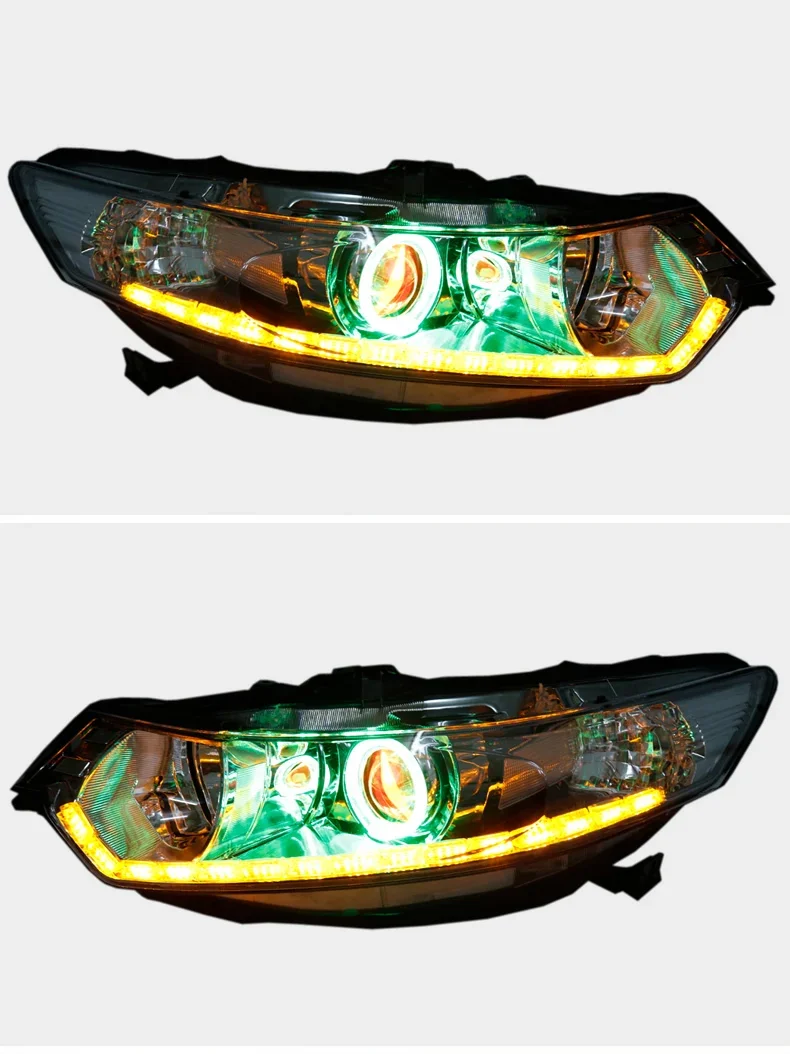For Honda Accord Jdm European, with Projector Lens Car LED Xenon lamp Headlight DRL Daytime Running Light Angel eyes Turn Signal
For Honda Accord Jdm European, with Projector Lens Car LED Xenon lamp Headlight DRL Daytime Running Light Angel eyes Turn Signal