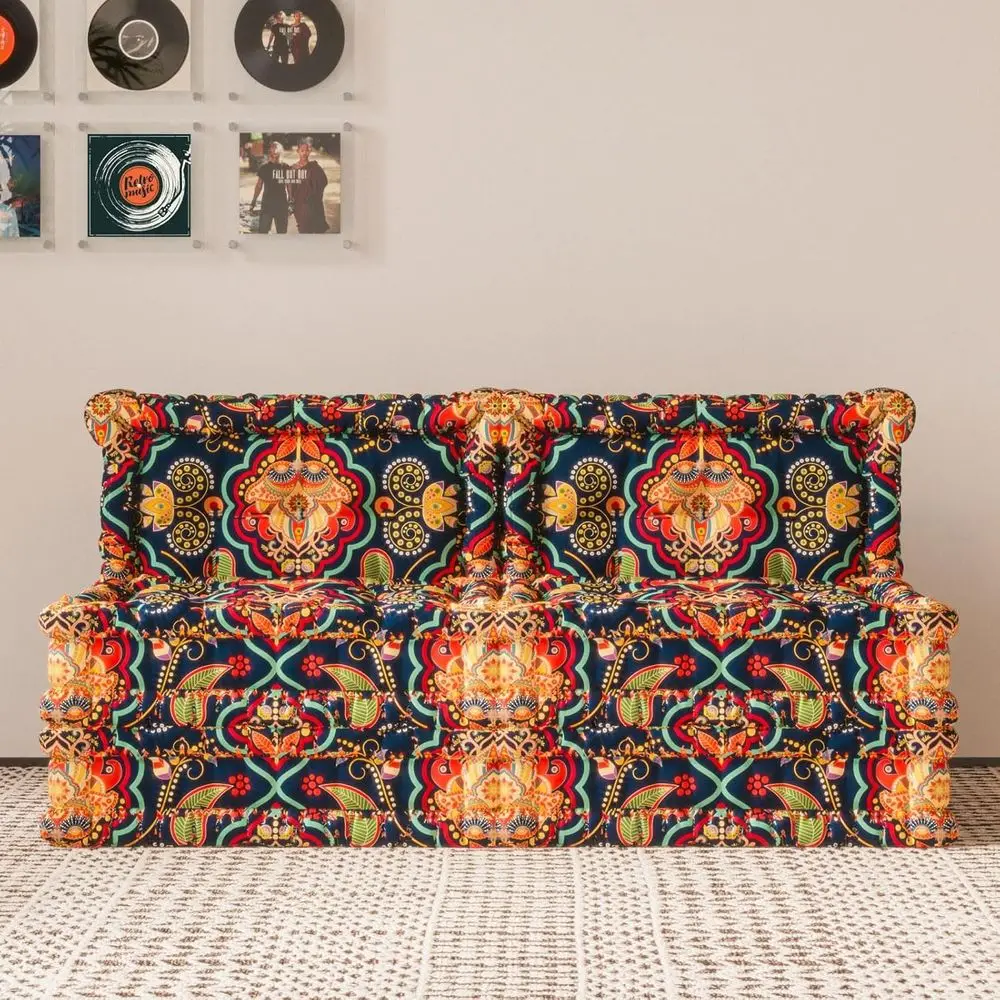 Convertible Sofa Bed with Mixed-Shape Floor Chair and Oversized Floor Pillow for Reading, Gaming, and Home Decor
Convertible Sofa Bed with Mixed-Shape Floor Chair and Oversized Floor Pillow for Reading, Gaming, and Home Decor