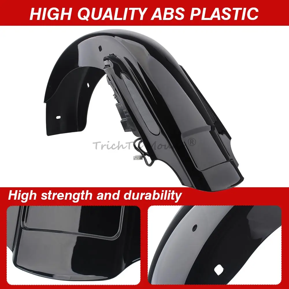 Motorcycle Part Rear Fender System Extension Fascia LED Light For Harley Touring Electra Street Glide Road King FLHTC FLHRC 1993
Motorcycle Part Rear Fender System Extension Fascia LED Light For Harley Touring Electra Street Glide Road King FLHTC FLHRC 1993