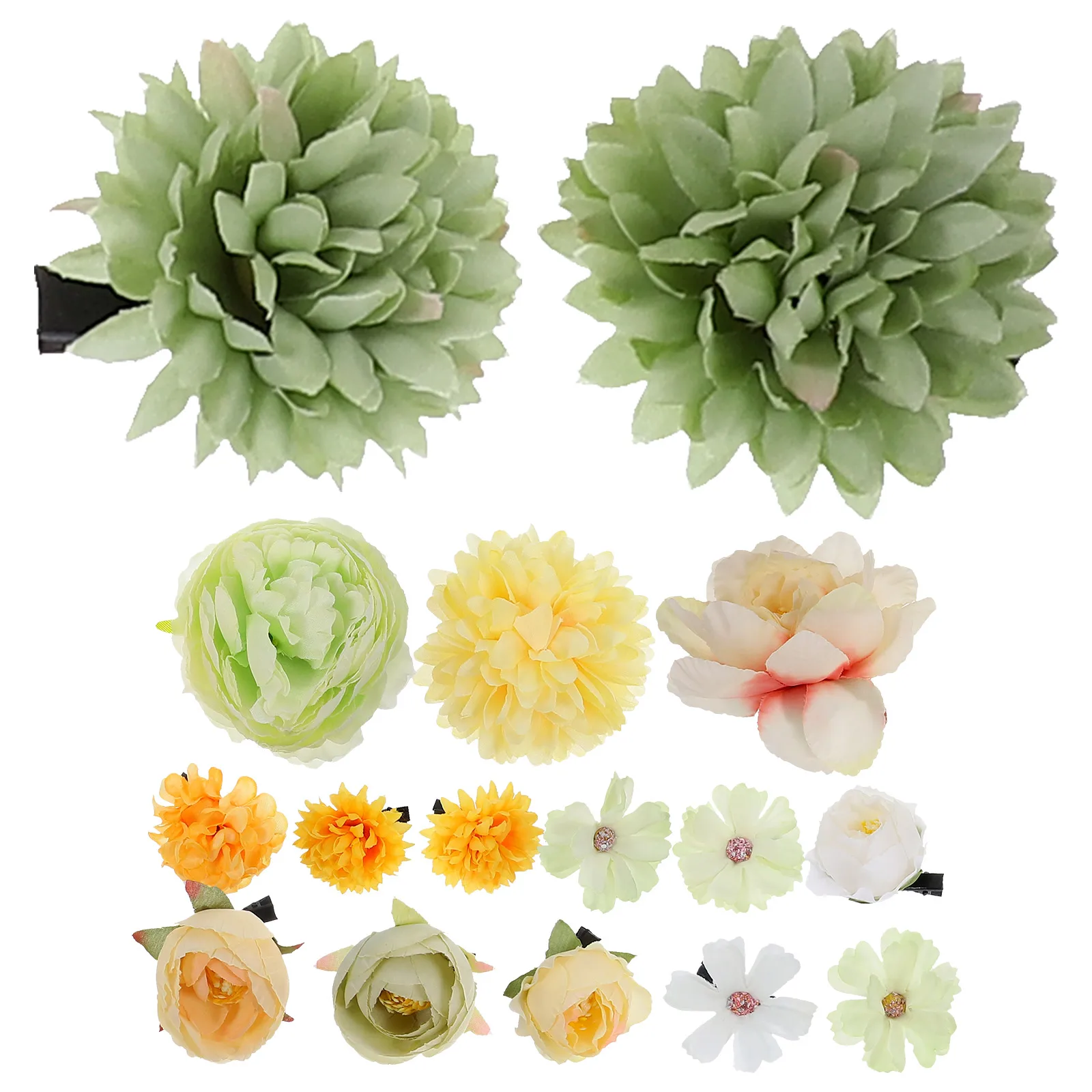 16pcs Silk Flower Hair Accessories Mini Clips for Girls 8 12 Lightweight Hairpins Yellow Stylish Wedding Birthday
16pcs Silk Flower Hair Accessories Mini Clips for Girls 8 12 Lightweight Hairpins Yellow Stylish Wedding Birthday