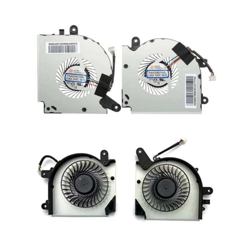 New CPU GPU Cooling Fan FOR GF75 MS-17F2/F3/F4/F5 Thin 8RC 8RD 9SC 9SD
New CPU GPU Cooling Fan FOR GF75 MS-17F2/F3/F4/F5 Thin 8RC 8RD 9SC 9SD