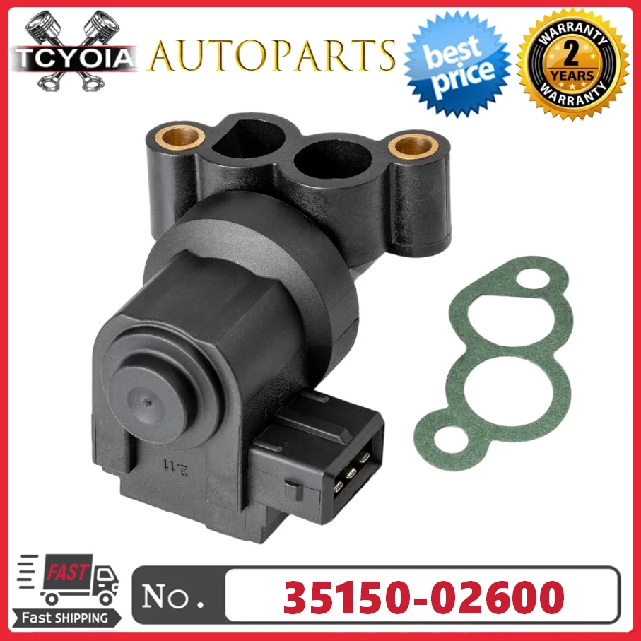 Idle Air Control Valve IAC 35150-02600 35100-02910 For HYUNDAI GETZ 2002-2007 ATOS 2000-2003 KIA PICANTO 2004-2007
Idle Air Control Valve IAC 35150-02600 35100-02910 For HYUNDAI GETZ 2002-2007 ATOS 2000-2003 KIA PICANTO 2004-2007
