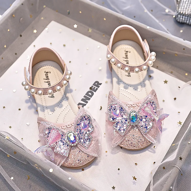 Girls Cute Pearl Princess Dance Single Casual Shoe Girls Sequin Lace Bow Kids Shoes
Girls Cute Pearl Princess Dance Single Casual Shoe Girls Sequin Lace Bow Kids Shoes