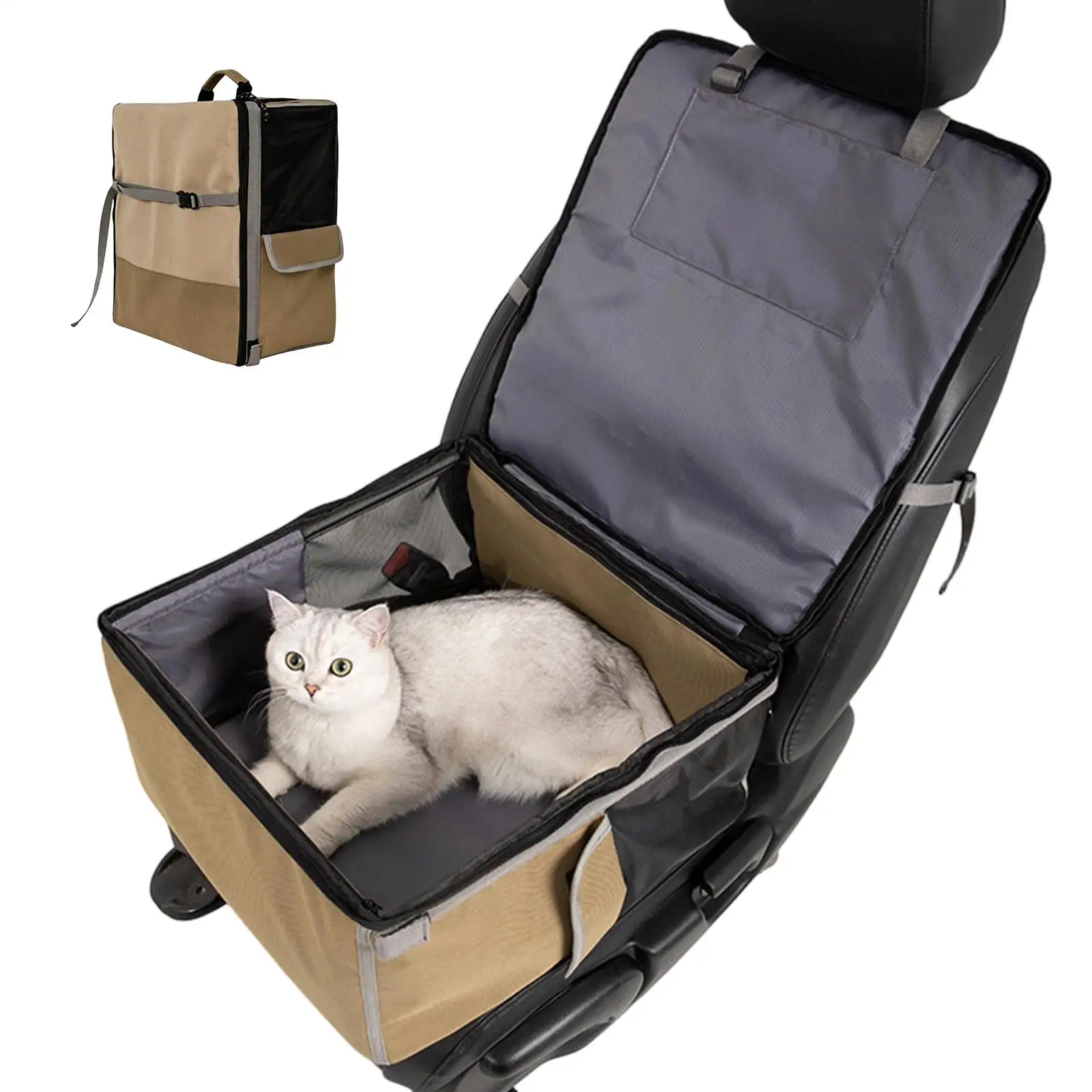 Dog Chair For Car Convertible Pet Carrier Breathable Mesh Washable Removable Pet Car Seat For Travel Vehicle Automotive SUV RV
Dog Chair For Car Convertible Pet Carrier Breathable Mesh Washable Removable Pet Car Seat For Travel Vehicle Automotive SUV RV