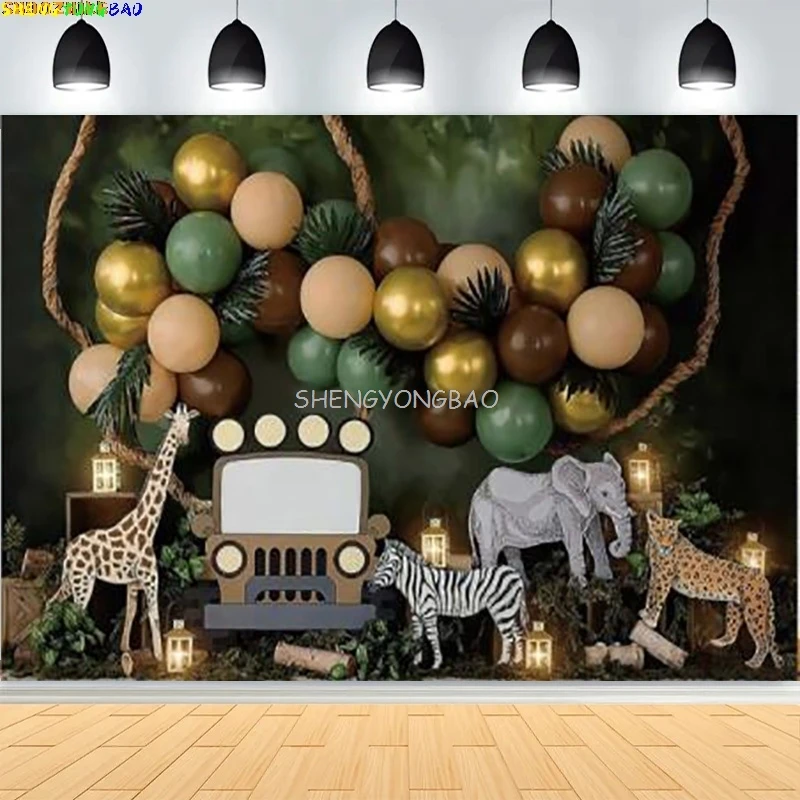 Baby Shower Happy Birthday Party Photography Backdrops Newborn Kids Air Balloon Princess Tropical Jungle Photo Background BB-01
Baby Shower Happy Birthday Party Photography Backdrops Newborn Kids Air Balloon Princess Tropical Jungle Photo Background BB-01