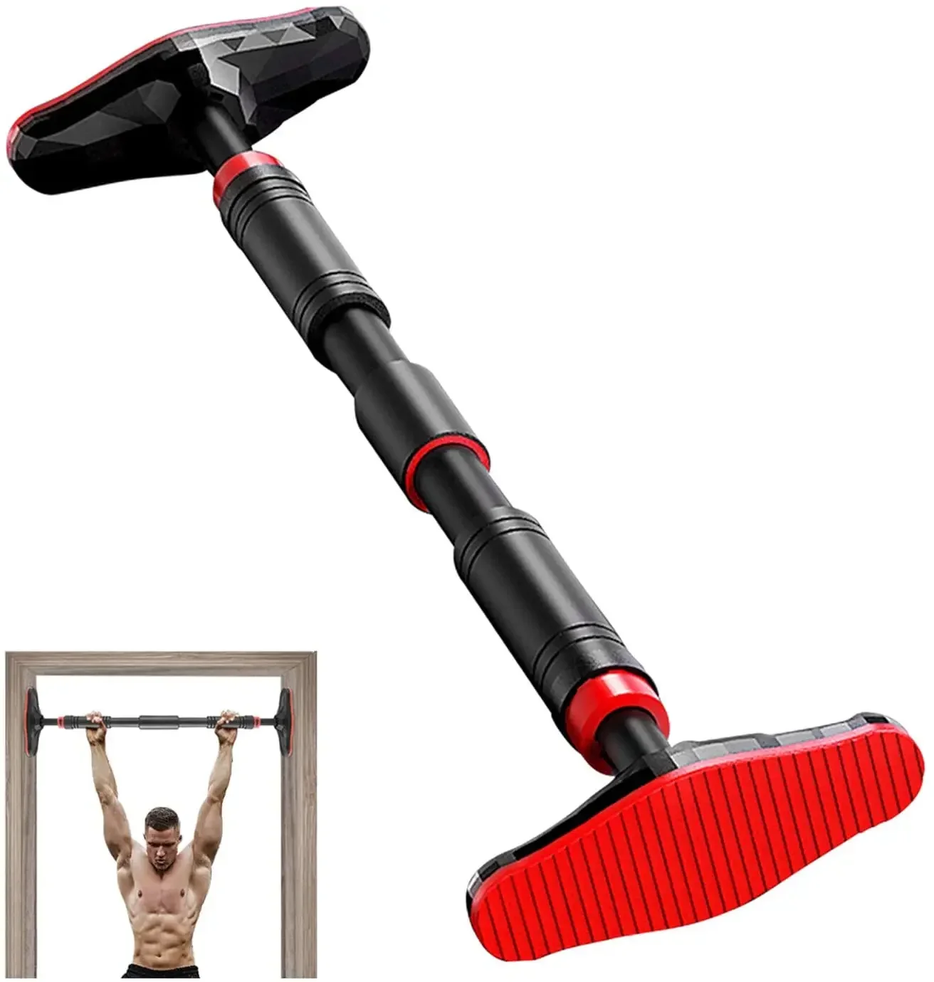 Heavy Duty Doorway Chin Pull Up Bars Sport Exercise Fitness Gym Home Door Wall Mounted
Heavy Duty Doorway Chin Pull Up Bars Sport Exercise Fitness Gym Home Door Wall Mounted