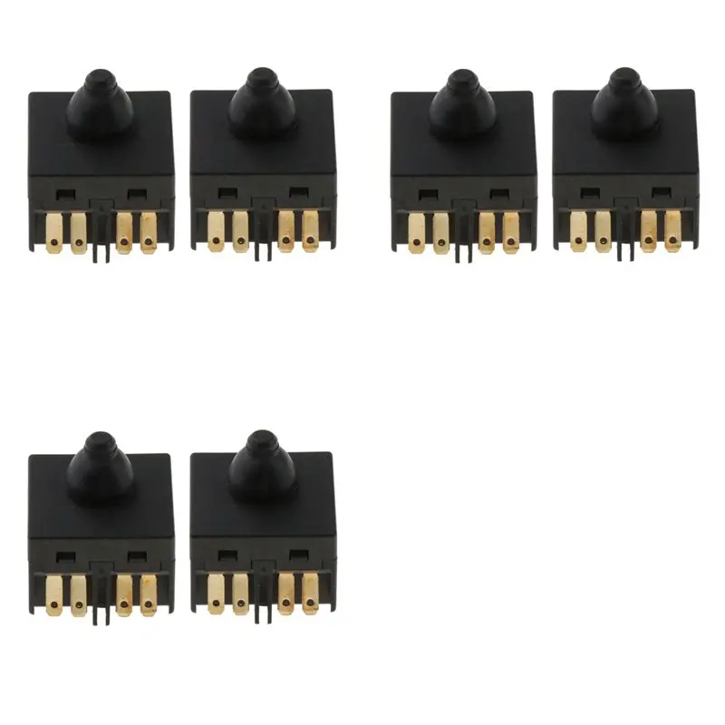 Кнопка-переключатель ABKS-6Pcs для угловой шлифовальной машины 100 мм (4 дюйма), аксессуар для полировальной машины 100 мм
Кнопка-переключатель ABKS-6Pcs для угловой шлифовальной машины 100 мм (4 дюйма), аксессуар для полировальной машины 100 мм