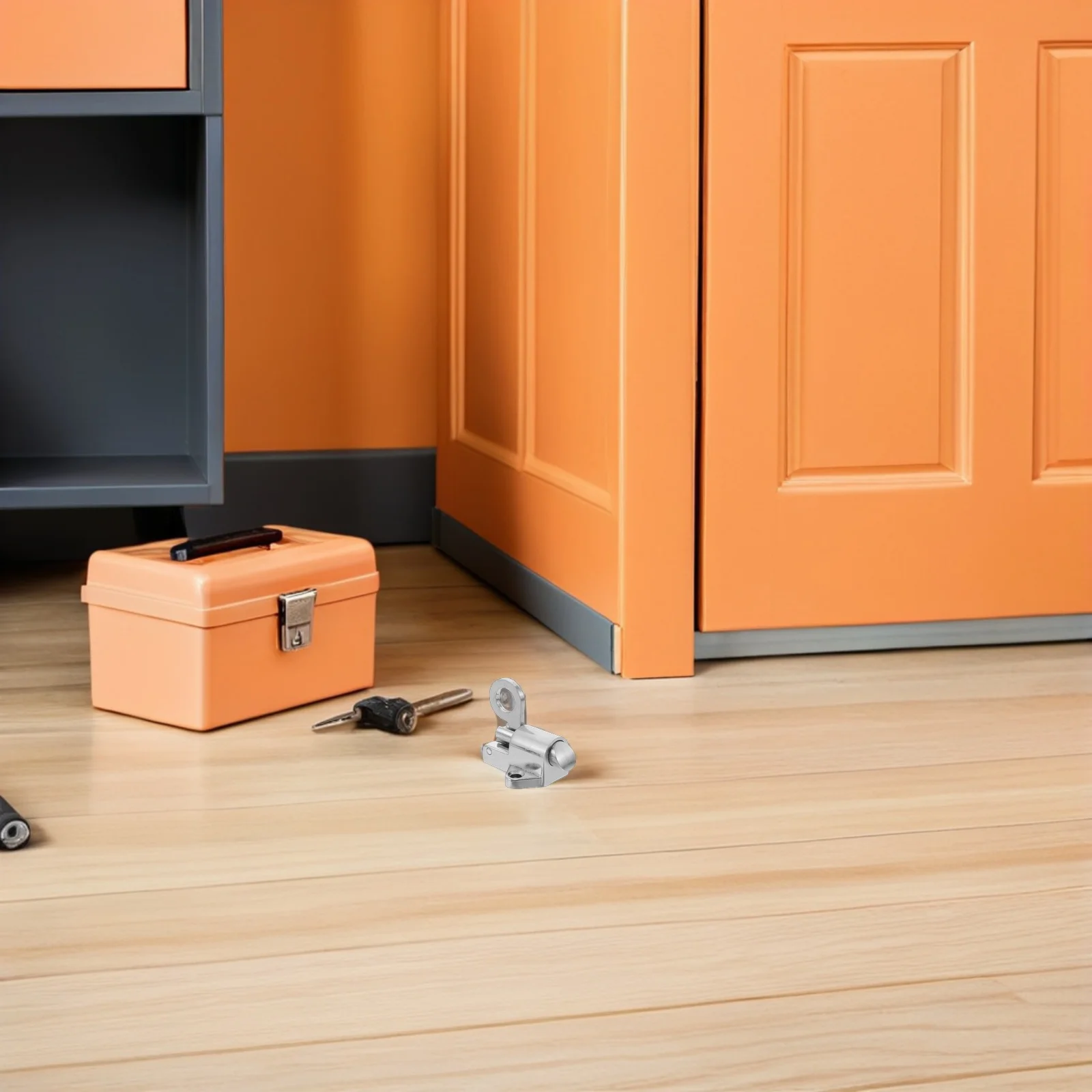 2Pcs Self-Closing Latch Lock Zinc Alloy Spring Bounce Bolt Pull Ring Automatic Security Door Lock Gate Attic Window
2Pcs Self-Closing Latch Lock Zinc Alloy Spring Bounce Bolt Pull Ring Automatic Security Door Lock Gate Attic Window