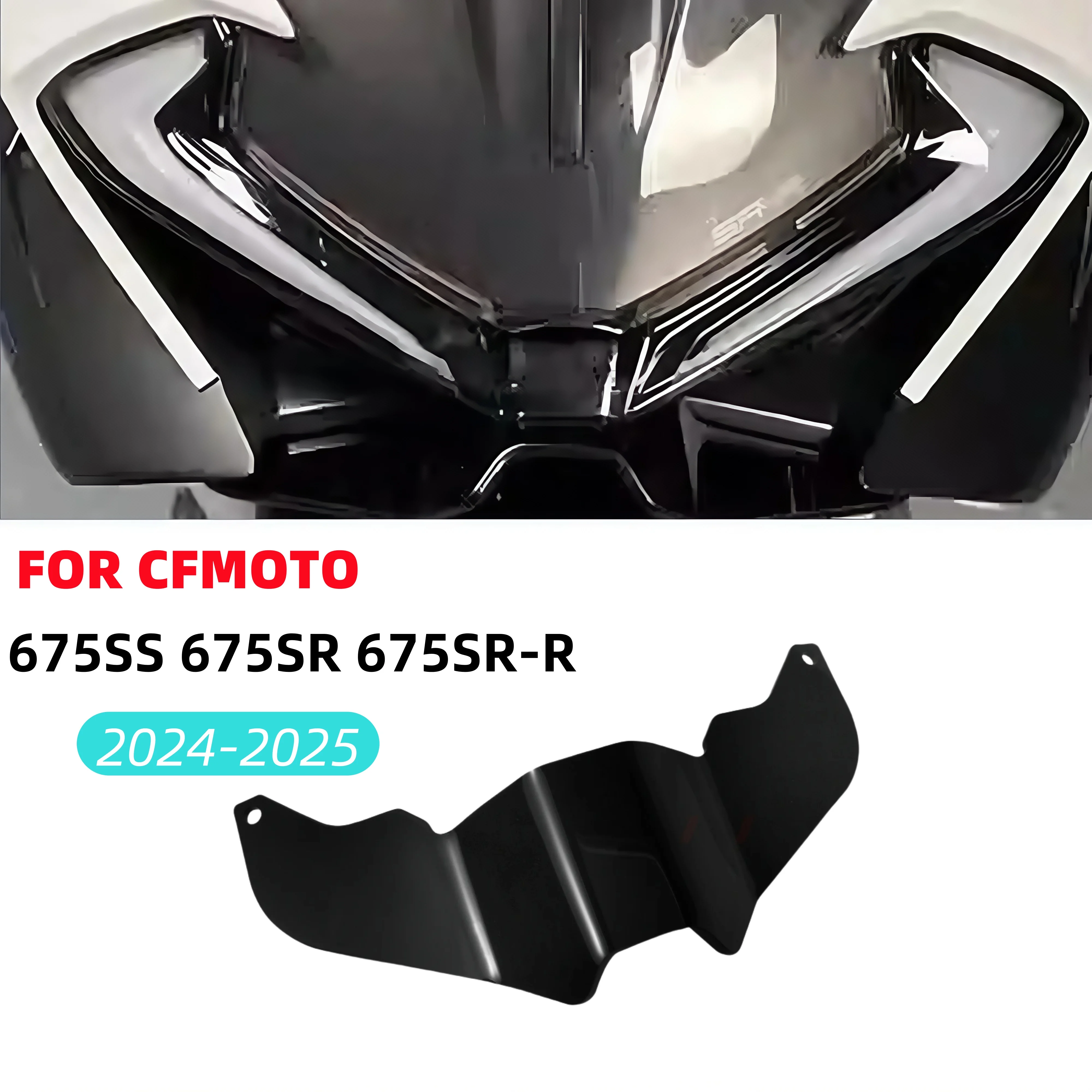 For CFMOTO 675SR 675SR-R 675SS 2024 2025 675-SR Dynamic Spoiler Front Fairing Modification Lower Lip Competitive Fixed Wing
For CFMOTO 675SR 675SR-R 675SS 2024 2025 675-SR Dynamic Spoiler Front Fairing Modification Lower Lip Competitive Fixed Wing