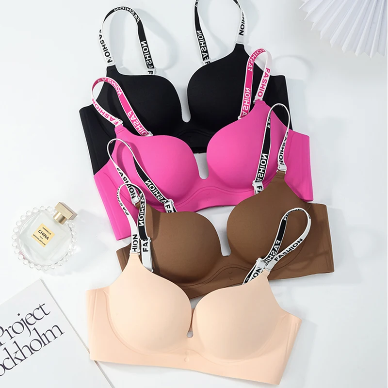 Sexy Seamless Bralette Underwear Women's Small Breast Push-Up Bra Hot Girl Beautiful Back Bra GT9303
Sexy Seamless Bralette Underwear Women's Small Breast Push-Up Bra Hot Girl Beautiful Back Bra GT9303