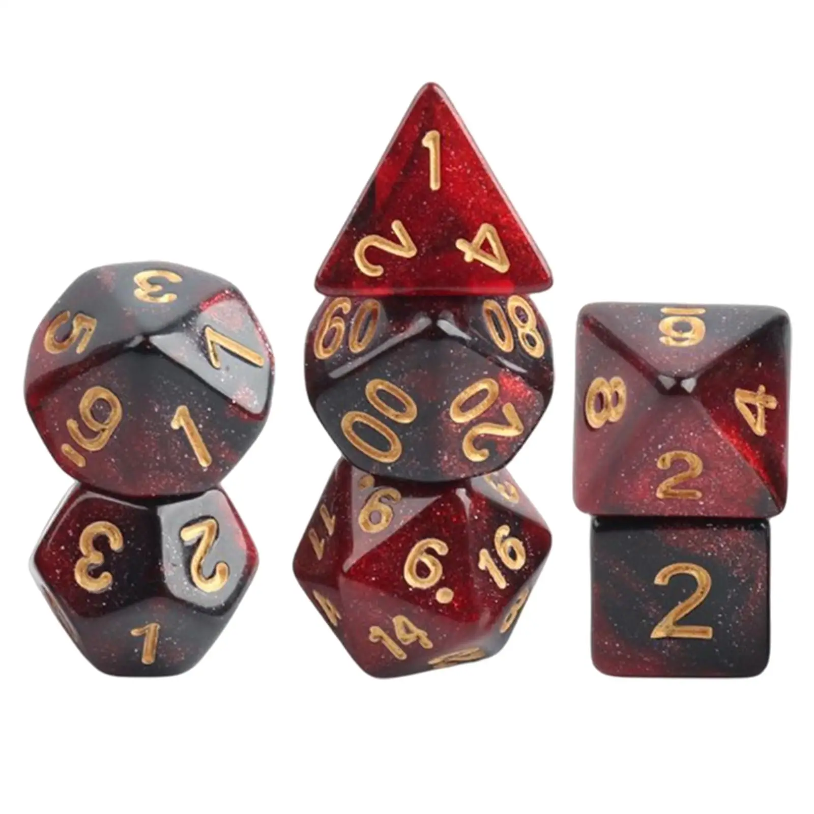 High Quality Polyhedral Dice Set Acrylic Cubes for Board Game Accessories Kids and Family Table Games
High Quality Polyhedral Dice Set Acrylic Cubes for Board Game Accessories Kids and Family Table Games
