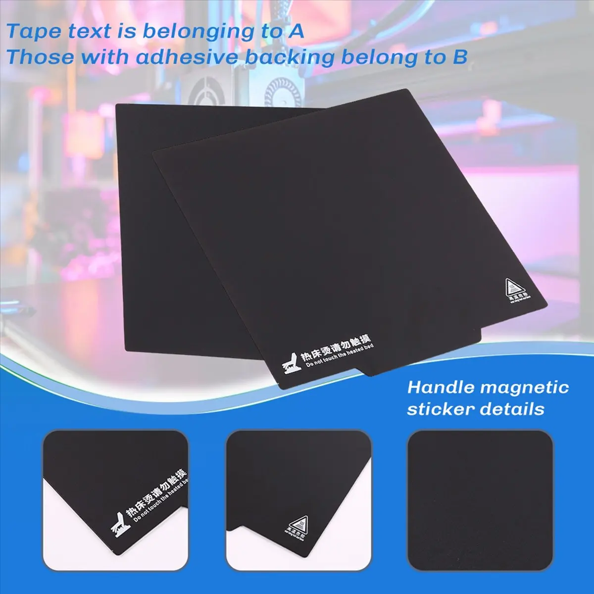 (A75T) 3D Printer 220 X 220 Hot Bed Magnetic Sticker Flexible Platform for Wanhao I3 Anet A8
(A75T) 3D Printer 220 X 220 Hot Bed Magnetic Sticker Flexible Platform for Wanhao I3 Anet A8
