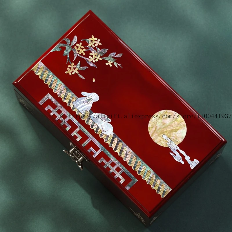 Лаковая шкатулка для драгоценностей с инкрустацией перламутром, подарок на день рождения, органайзер для ювелирных изделий, свадебное приданое кольцо на память, ожерелье, чехол для хранения
Лаковая шкатулка для драгоценностей с инкрустацией перламутром, подарок на день рождения, органайзер для ювелирных изделий, свадебное приданое кольцо на память, ожерелье, чехол для хранения