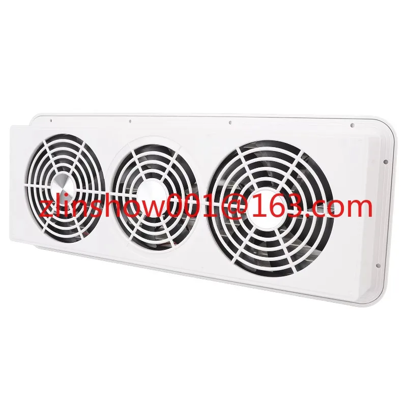 Rv Refrigerator Fan 12V Three Fans Quiet RV Side Vent Fan with Protecting Net for RV Motorhome Yacht Boat
Rv Refrigerator Fan 12V Three Fans Quiet RV Side Vent Fan with Protecting Net for RV Motorhome Yacht Boat
