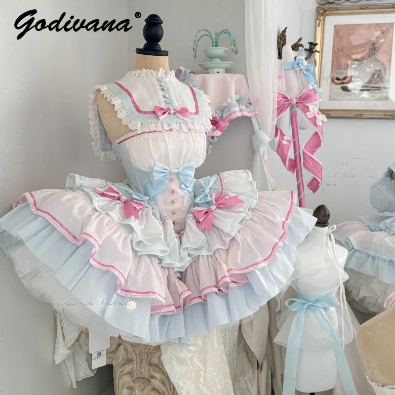 Spring New Original Women's French Style Princess Dress Fairy Tube Top Bow Strapless Short Party Dresses Girls
Spring New Original Women's French Style Princess Dress Fairy Tube Top Bow Strapless Short Party Dresses Girls