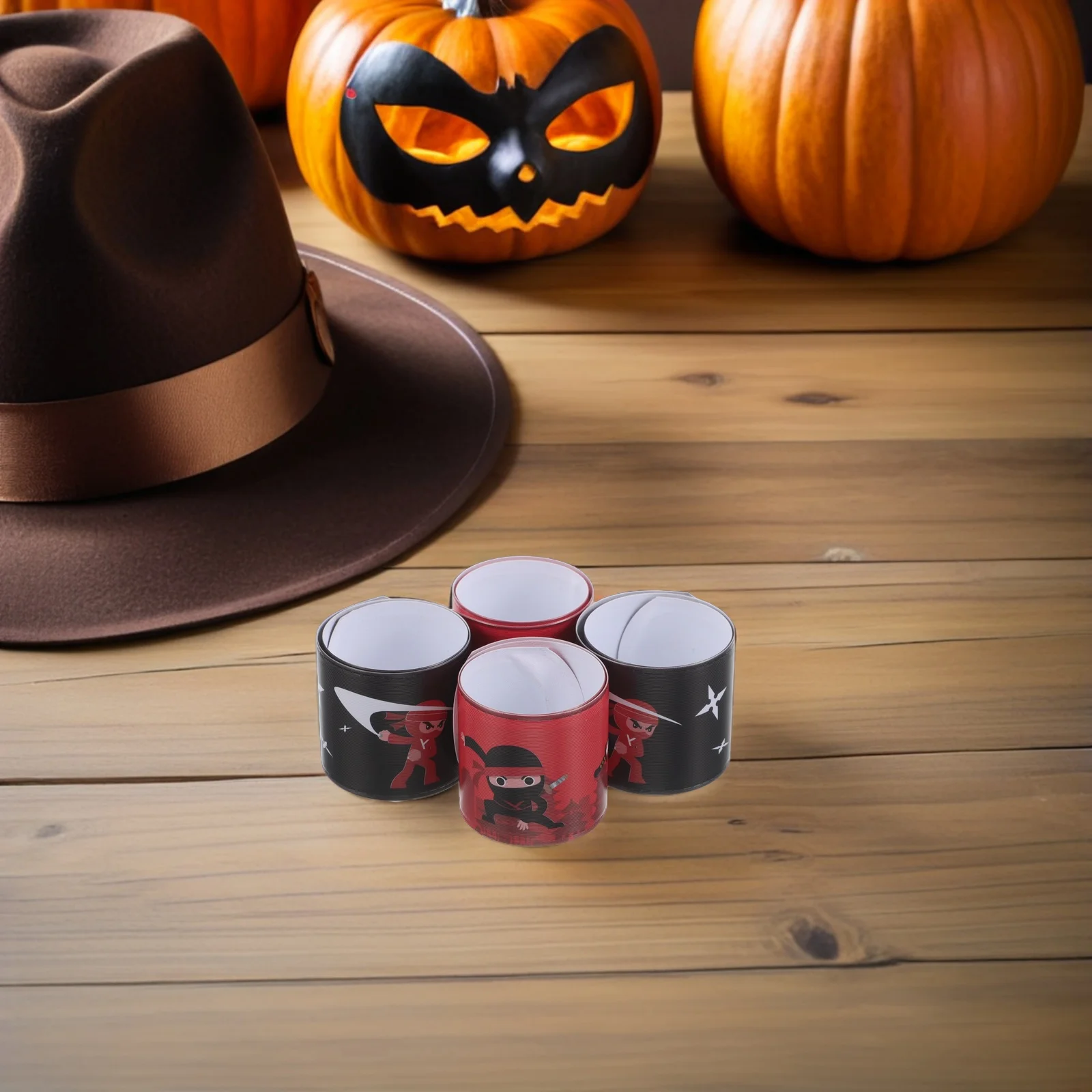 36Pcs Halloween Ninja Slap Bracelets Soft Wristbands Karate Party Favors Interactive Games Goodie Bag Fillers Soft Wristband
36Pcs Halloween Ninja Slap Bracelets Soft Wristbands Karate Party Favors Interactive Games Goodie Bag Fillers Soft Wristband