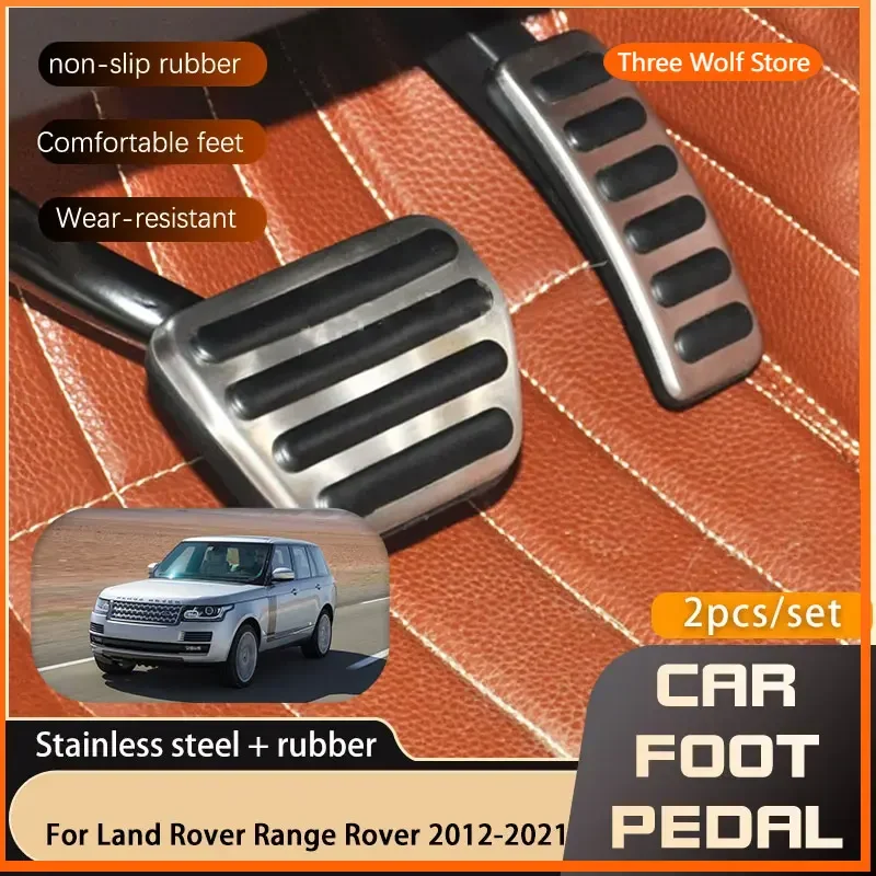Автомобильные педали для Land Rover Range Rover L405 2012 ~ 2021 масляный газ топливный акселератор тормоз без сверления подставка для ног накладки на педали
Автомобильные педали для Land Rover Range Rover L405 2012 ~ 2021 масляный газ топливный акселератор тормоз без сверления подставка для ног накладки на педали