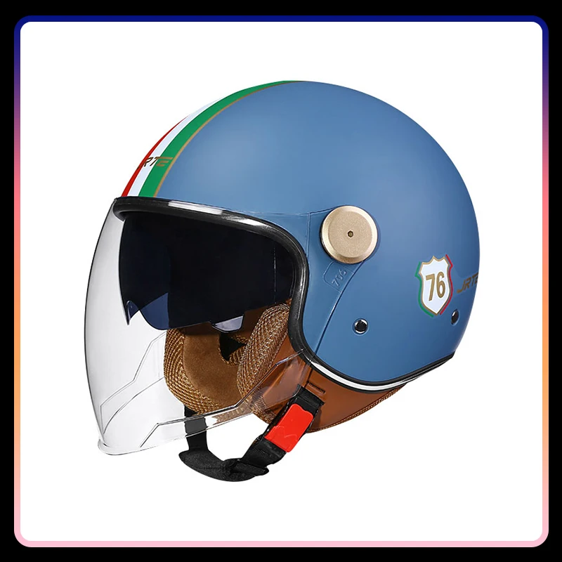 DOT ECE Open Face Helmets Jet Motorcycle Helmet Daul Lens Retro Semi-open Helmets Double Visor Men Women Motorcycle Accessories
DOT ECE Open Face Helmets Jet Motorcycle Helmet Daul Lens Retro Semi-open Helmets Double Visor Men Women Motorcycle Accessories