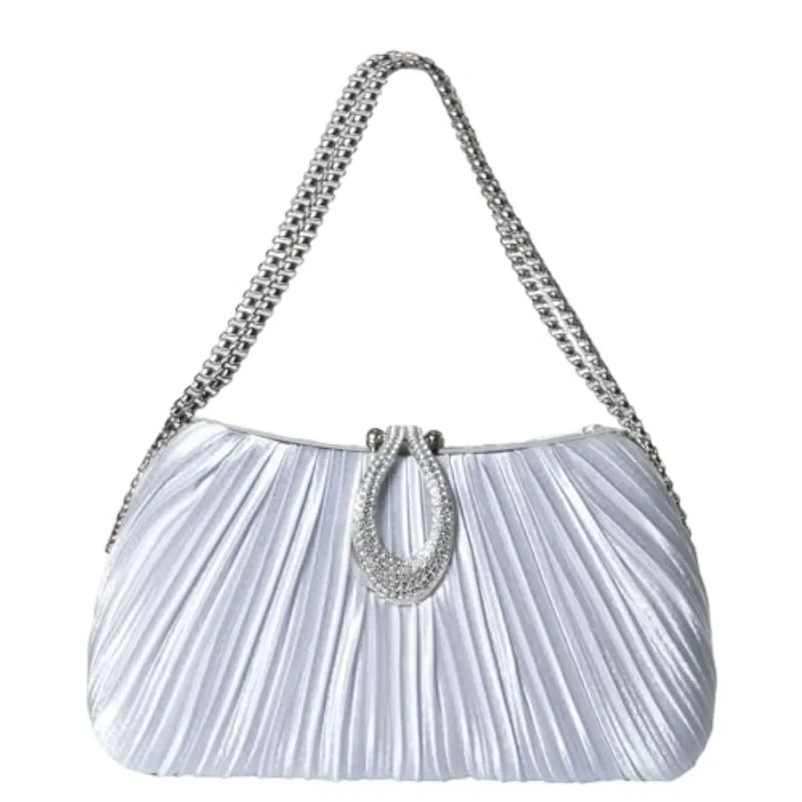 Gold Clutch Purses for Women - Elegant Sparkling evening bags for Wedding Galas, Prom Nights, Cocktail Partiesand Formal Events
Gold Clutch Purses for Women - Elegant Sparkling evening bags for Wedding Galas, Prom Nights, Cocktail Partiesand Formal Events