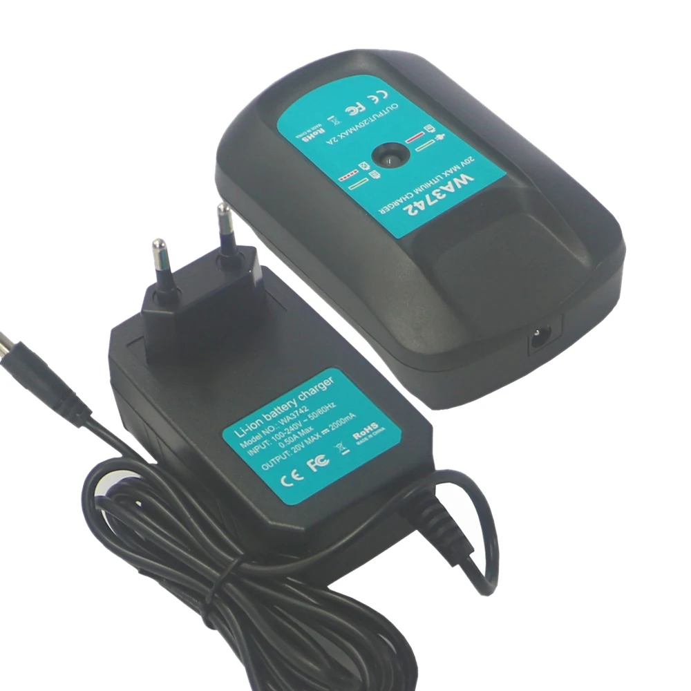 Зарядное устройство WA3742 20 в для Worx WG155 WG160 WG255 WG545 WA3525 WA3520 с европейской вилкой
Зарядное устройство WA3742 20 в для Worx WG155 WG160 WG255 WG545 WA3525 WA3520 с европейской вилкой