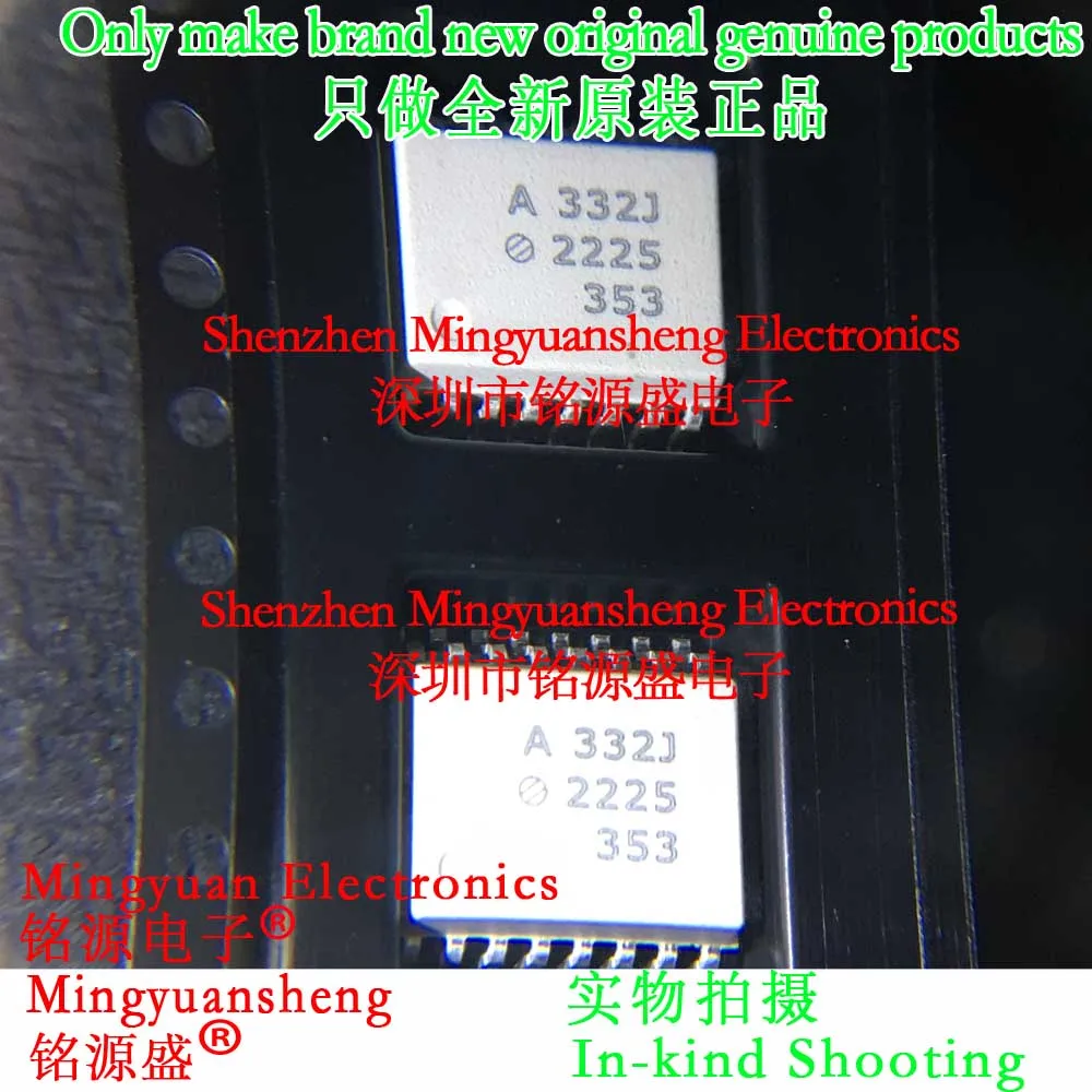 Mingyuansheng Brand New Original Genuine Acpl-332J-500E Acpl-332J Silk Screen Printing A332J Package Sop16 Smd Optocoupler Logic Output Photoelectric Coupler Ic Chip
Mingyuansheng Brand New Original Genuine Acpl-332J-500E Acpl-332J Silk Screen Printing A332J Package Sop16 Smd Optocoupler Logic Output Photoelectric Coupler Ic Chip