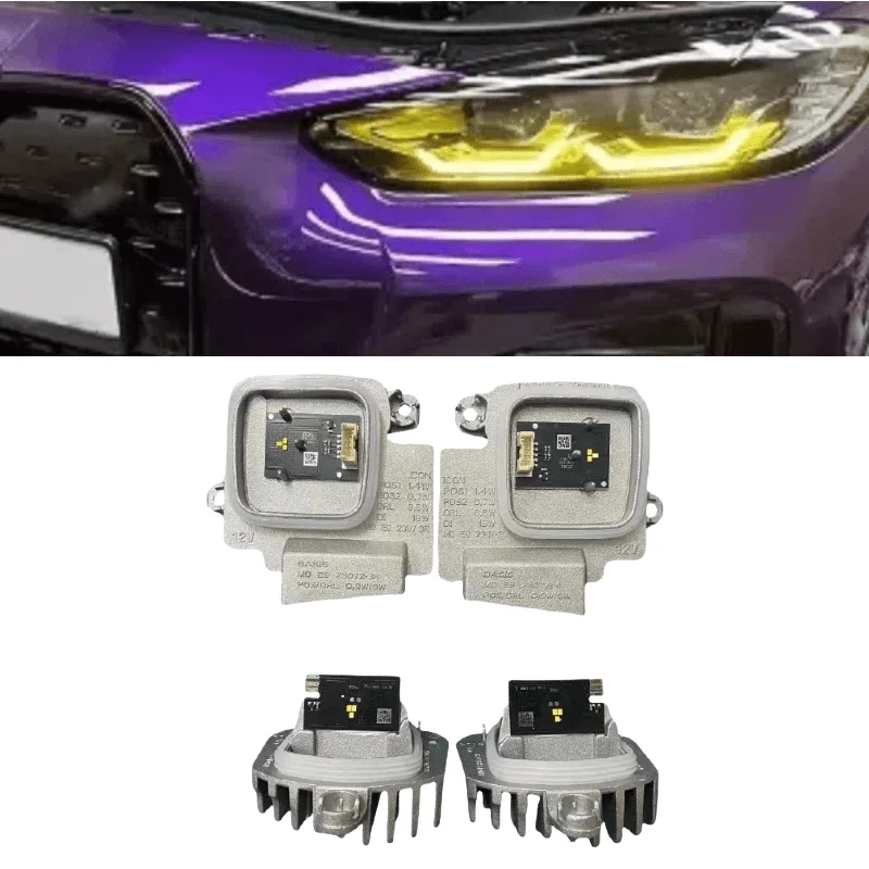 Non-Laser Headlight Yellow Lemon DRL LED Module For 2021 2022 BMW G22 G23 G26 G80 G82 M3 M4 430i M440i LED Daytime Running Light
Non-Laser Headlight Yellow Lemon DRL LED Module For 2021 2022 BMW G22 G23 G26 G80 G82 M3 M4 430i M440i LED Daytime Running Light