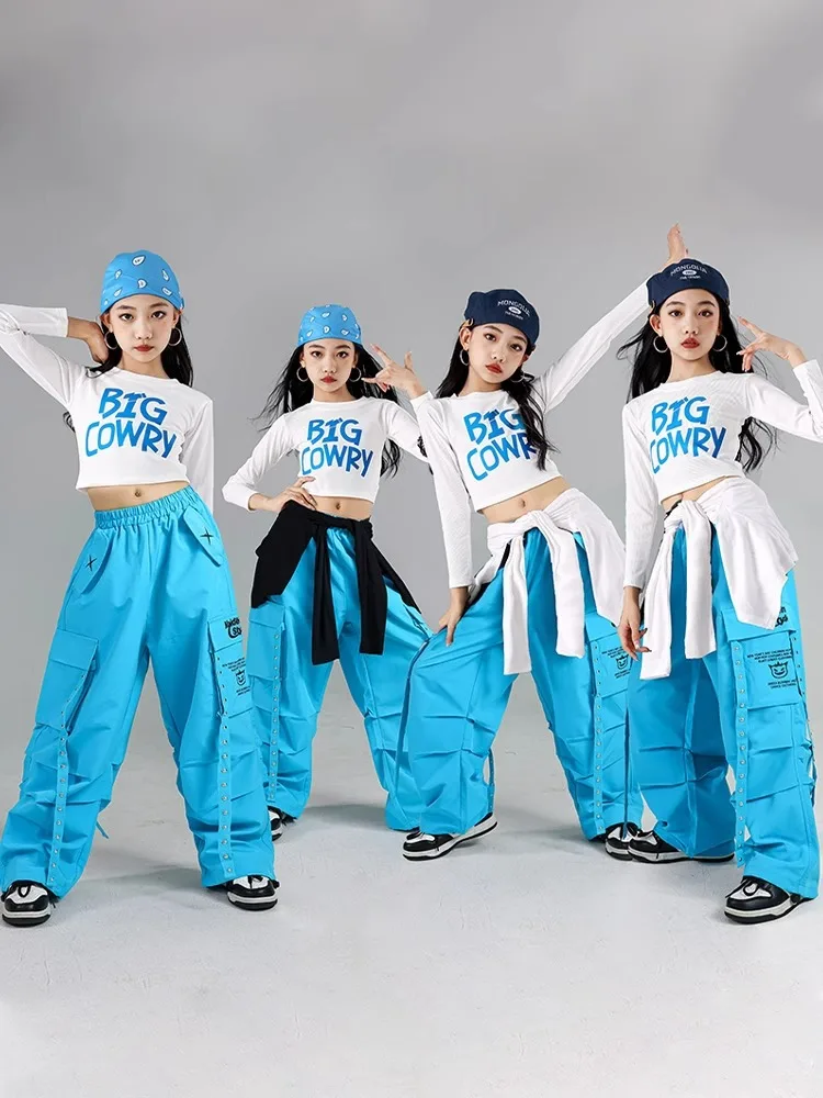 New Girls K-pop Crop Top Hip Hop Candy Color Cargo Pants Clothes Children Street Dance Girl Group Stage Costumes Kids Streetwear
New Girls K-pop Crop Top Hip Hop Candy Color Cargo Pants Clothes Children Street Dance Girl Group Stage Costumes Kids Streetwear