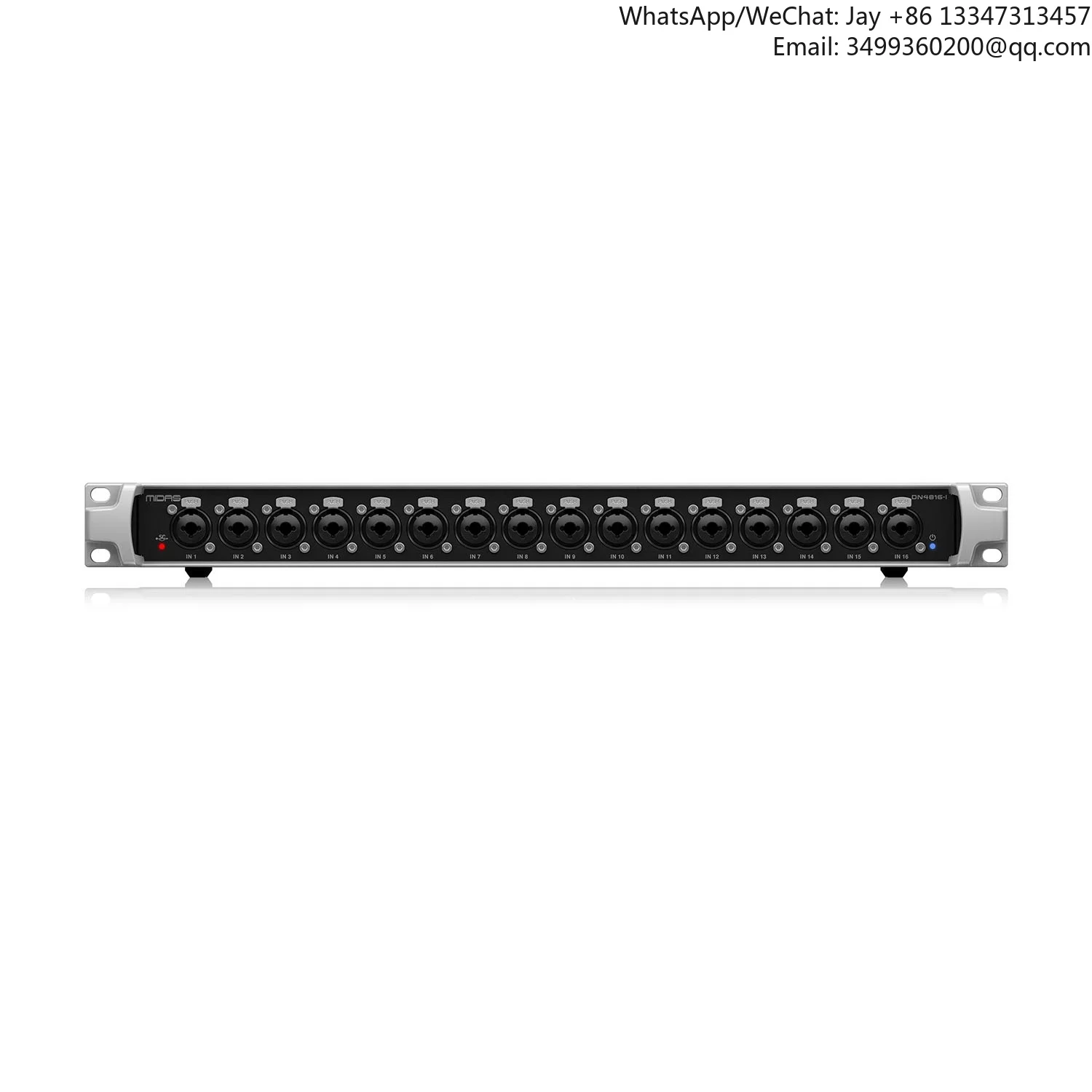 DN4816-I StageConnect Interface With 16 Analogue Inputs & Ultranet Connectivity Stagebox For Turbosound IQ Speaker Or Wing
DN4816-I StageConnect Interface With 16 Analogue Inputs & Ultranet Connectivity Stagebox For Turbosound IQ Speaker Or Wing