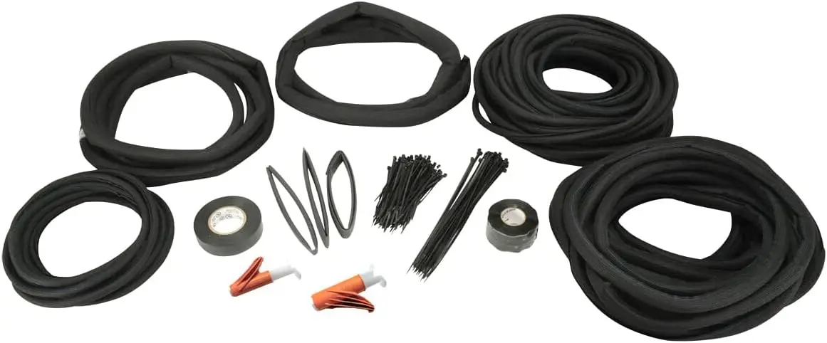 Vehicle Wire & Hose Protection Kit - Split Loom Sleeving, Heat Resistant, Abrasion Proof, Professional Install
Vehicle Wire & Hose Protection Kit - Split Loom Sleeving, Heat Resistant, Abrasion Proof, Professional Install