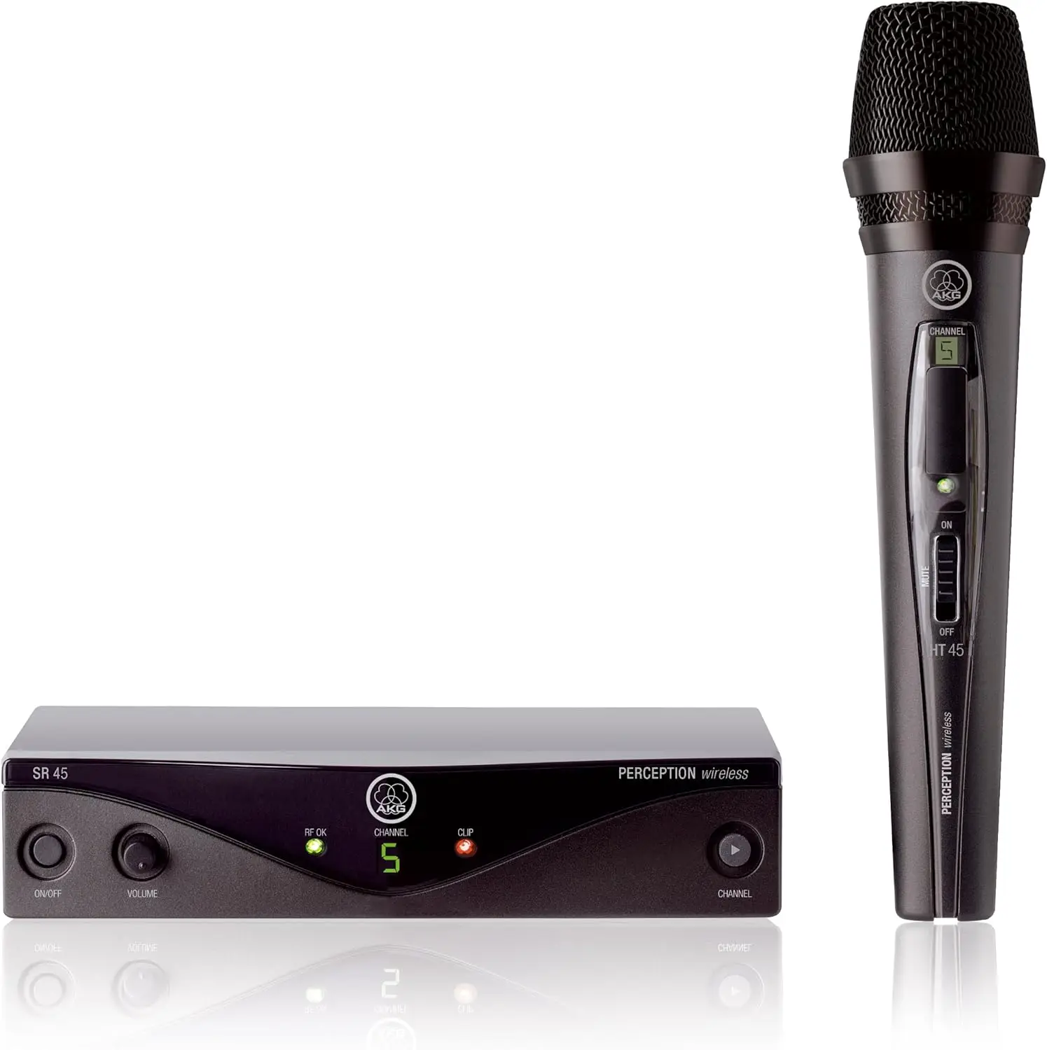 Wireless Microphone System with Stationary Receiver and Pocket Transmitter - Vocal Set
Wireless Microphone System with Stationary Receiver and Pocket Transmitter - Vocal Set
