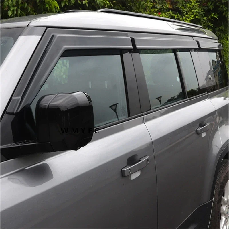 6pcs For Land Rover Defender 110 CAR Window Visor Side Waterproof Decoration Shield Black Accessories Body Kit 2020-2023
6pcs For Land Rover Defender 110 CAR Window Visor Side Waterproof Decoration Shield Black Accessories Body Kit 2020-2023