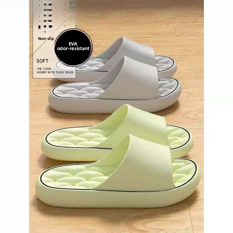 Men's Summer Anti-Odor Bathroom Slippers Indoor Home Cotton Slippers Non-Slip EVA Material Comfortable Casual Style Sandals
Men's Summer Anti-Odor Bathroom Slippers Indoor Home Cotton Slippers Non-Slip EVA Material Comfortable Casual Style Sandals