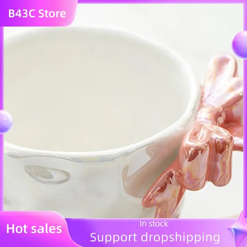 B14C Romantic Bow Mug Coffee And Milk Cups Girl Drinking Water Cups Dessert Handle Cup Teacup
B14C Romantic Bow Mug Coffee And Milk Cups Girl Drinking Water Cups Dessert Handle Cup Teacup