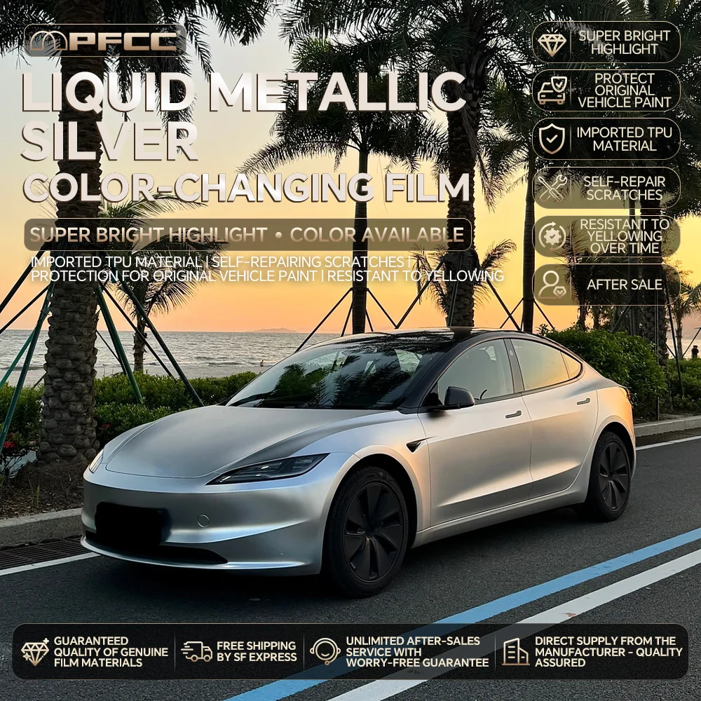 9Mil TPU Pre-Cut For Tesla Model 3 Highland 2024-2026 Clear PPF Car Body Paint Protection Film Anti-scratch Cover
9Mil TPU Pre-Cut For Tesla Model 3 Highland 2024-2026 Clear PPF Car Body Paint Protection Film Anti-scratch Cover