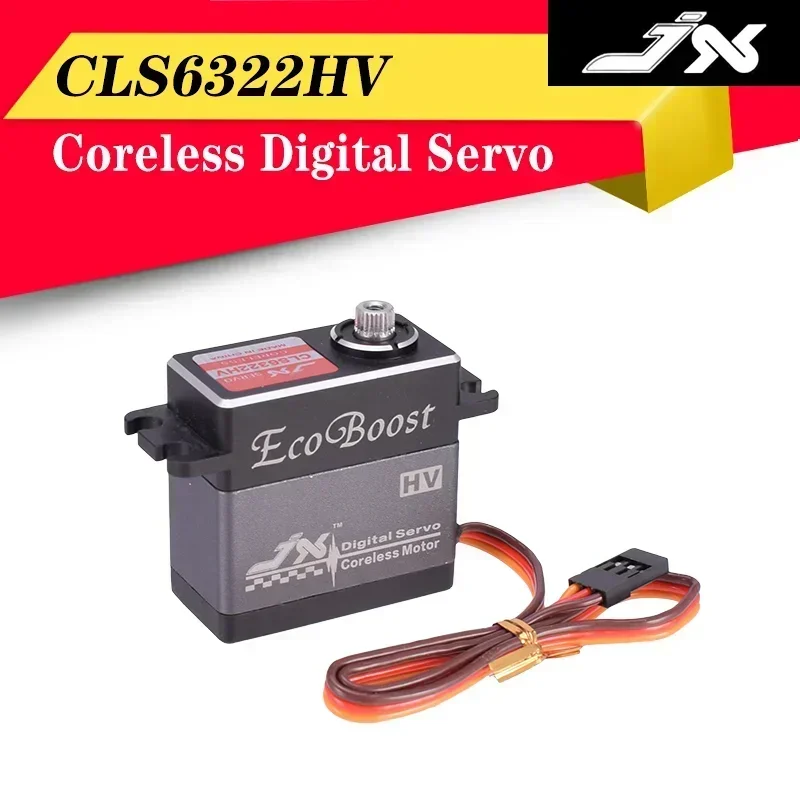 New JX Servo CLS6322HV 21KG Large Torque High Voltage CNC Aluminium Shell Metal Gear Coreless Digital Servo For RC Helicopter
New JX Servo CLS6322HV 21KG Large Torque High Voltage CNC Aluminium Shell Metal Gear Coreless Digital Servo For RC Helicopter