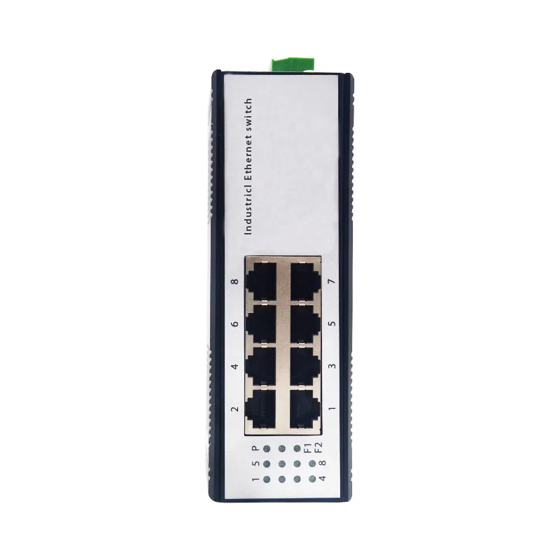 Industrial 100M 8 Port Ethernet Switch 10/100Mbps DC12-57V Aluminium Alloy Housing DIN-rail Mounting 8 Ports PoE Network Switch
Industrial 100M 8 Port Ethernet Switch 10/100Mbps DC12-57V Aluminium Alloy Housing DIN-rail Mounting 8 Ports PoE Network Switch