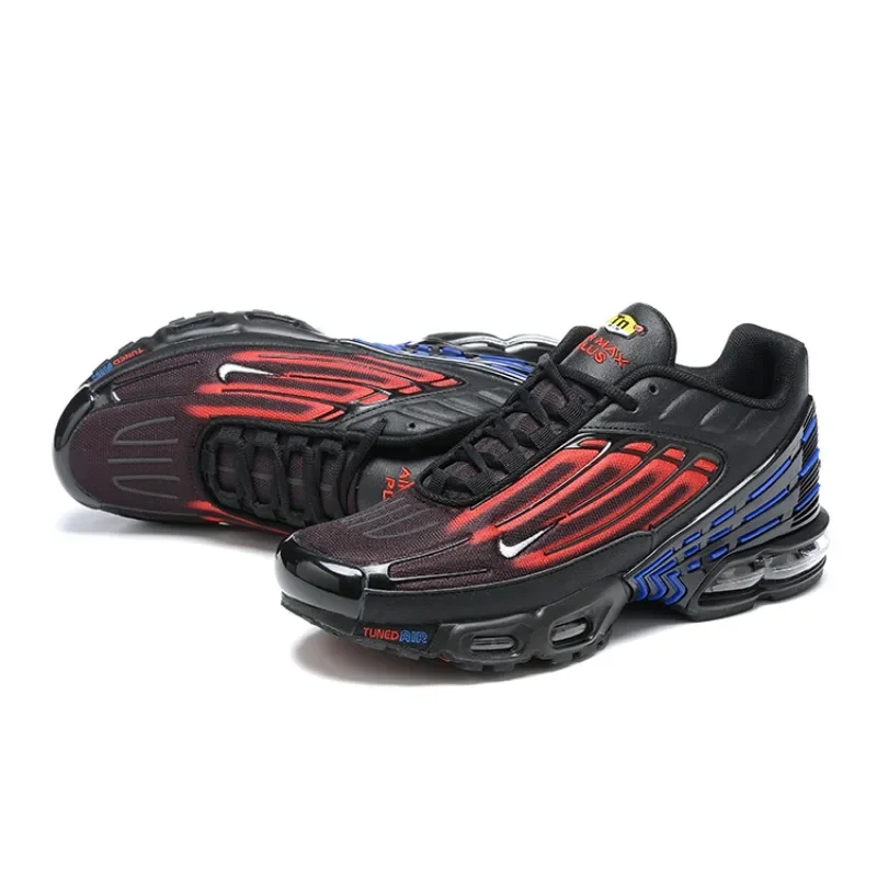 Nike Air Max Plus TN 3 Red Blue Black Fashion Air Cushion Shock-Absorbant Casual Men Running Shoes Outdoor Sports Sneakers
Nike Air Max Plus TN 3 Red Blue Black Fashion Air Cushion Shock-Absorbant Casual Men Running Shoes Outdoor Sports Sneakers